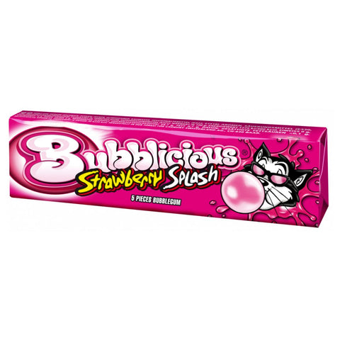 Bubblicious Strawberry Splash 1 stuk