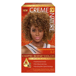 Creme of Nature Exotic Shine Color Light Caramel Brown 9.2 with Argan Oil from Morocco