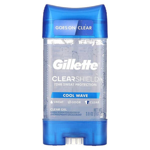 Gillette Cool Wave Deodorant Gel 3.8oz (107g)