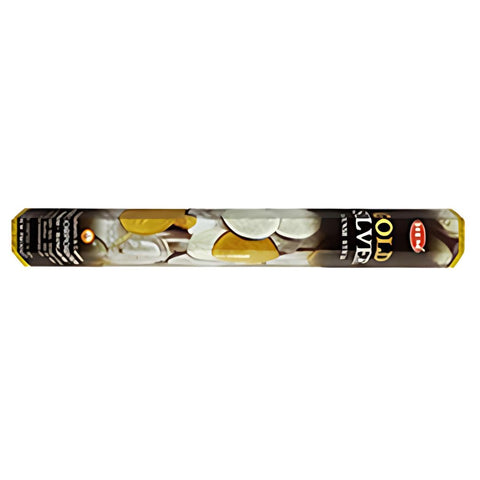 Hem Gold Silver 20x Incense Sticks Wierook