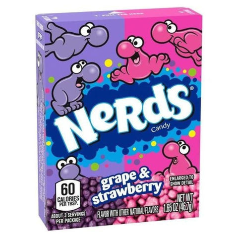 Nerds Strawberry & Grape 46g THT:Apr-2024