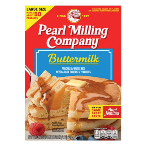 Pearl Milling Company (Aunt Jemima) Buttermilk Pancake Mix Pannekoek 905g THT: 19-Nov-2023