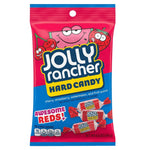 Jolly Rancher Peg Bag Hard Candy Awesome Reds 6.5oz