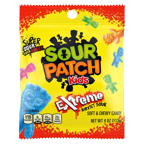 Sour Patch Kids Extreme Pouch 113g THT: 25-Mar-2024