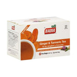 Badia Ginger & Turmeric Tea 25 stuks 0.07oz (2g)
