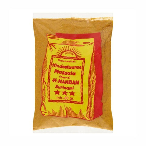 Nandan Hindoestaanse Massala Curry Powder 80g