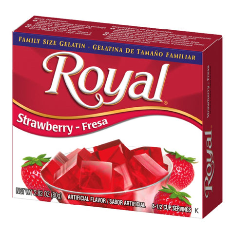 Royal Strawberry Gelatin