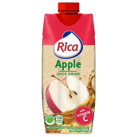 Rica Apple Juice Drink (Appel Sap) 11.2oz (330 ml)