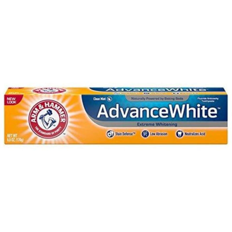 Arm & Hammer Toothpaste Advanced White Breath Freshening 6oz (170g)