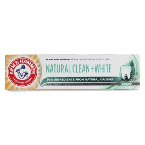 Arm & Hammer Toothpaste Natural Clean & White 75g