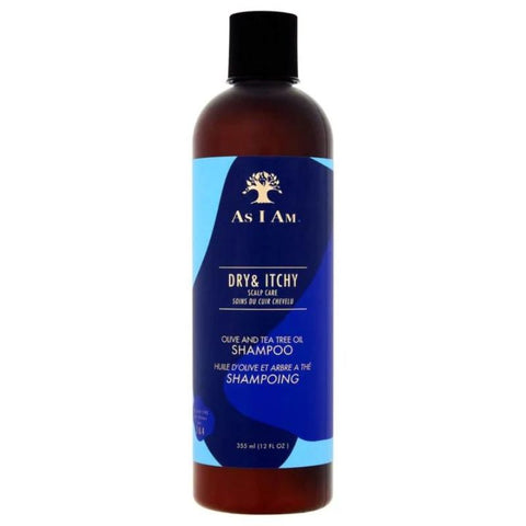 As I Am Dry & Itchy Scalp Care Olive & Tea Tree Oil Shampoo 12oz (355ml)