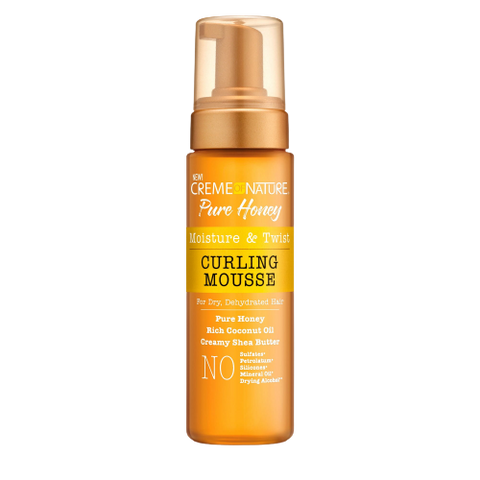 Creme of Nature Pure Honey Moisture & Twist Curling Mousse 7oz (207ml)
