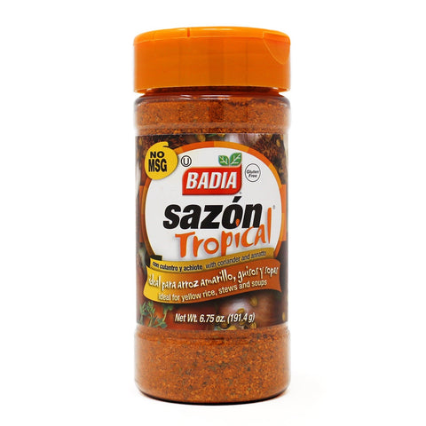 Badia Sazon Tropical Seasoning Oranje 6.75oz (191.4g)