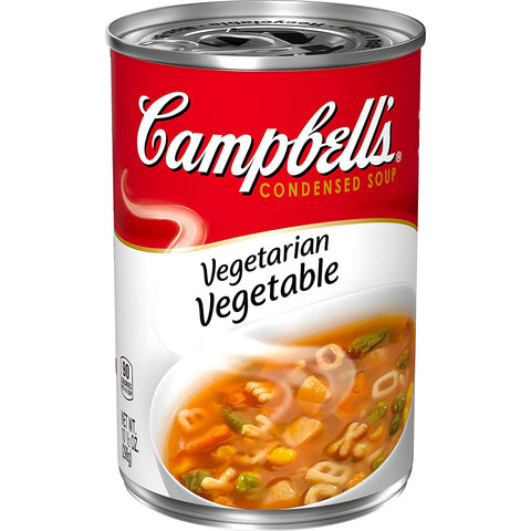Campbell's Condensed Vegetarian Vegetable Soup 10.5oz (298g)