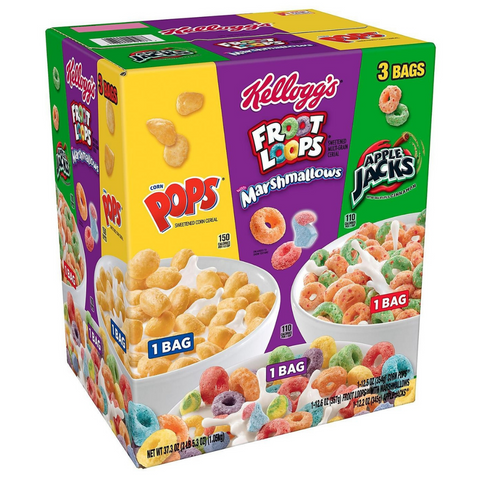 Kellogg's Variety Pack Tri Fun 1.05kg