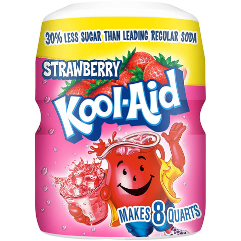 Kool-Aid Strawberry Powder 19oz (538g)
