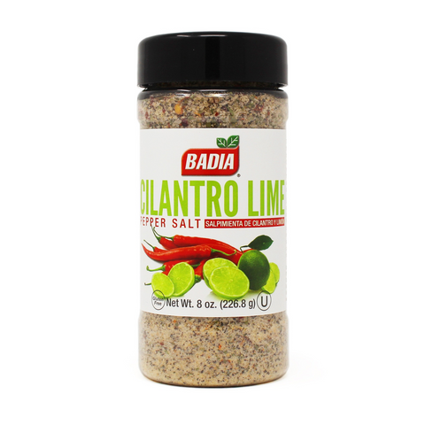 Badia Cilantro Lime Pepper Salt 8oz (226g)