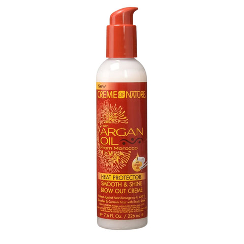 Creme of Nature Argan Oil Heat Protector Smooth & Shine Polisher 4oz (118ml)