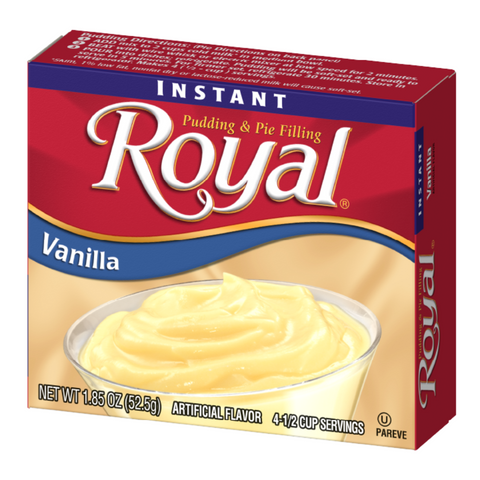 Royal Vanilla Instant Pudding 1.85oz (52.5g)