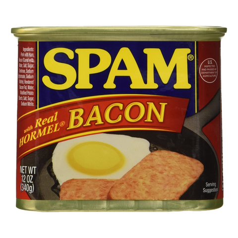 Spam Bacon 12oz (340g)