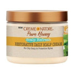 Creme Of Nature Pure Honey Scalp Refresh Daily Scalp Cream 4.7oz (155g)