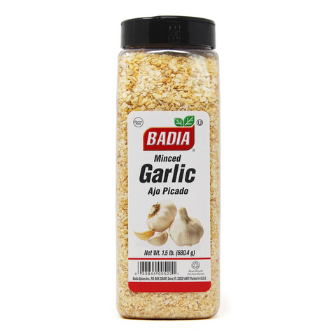Badia Minced Garlic 1.5lb (680.4g)
