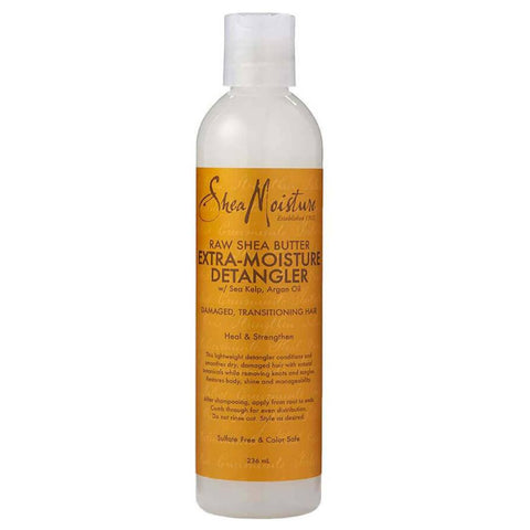 Shea Moisture Raw Shea Butter Extra Moisture Detangler with Sea Kelp & Argan Oil 8oz (237ml)