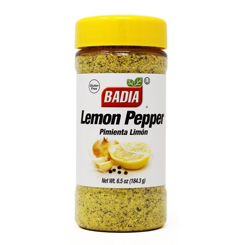 Badia Lemon Pepper Seasoning 6.5oz (184.3g)
