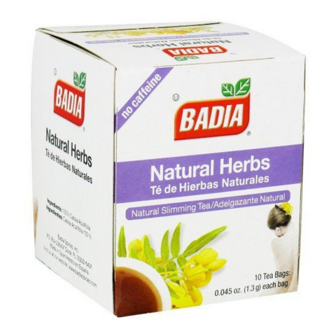 Badia Natural Herbs Tea 10 stuks (1.3g)