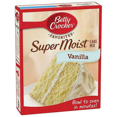 Betty Crocker Super Moist Golden Vanilla Cake 432g