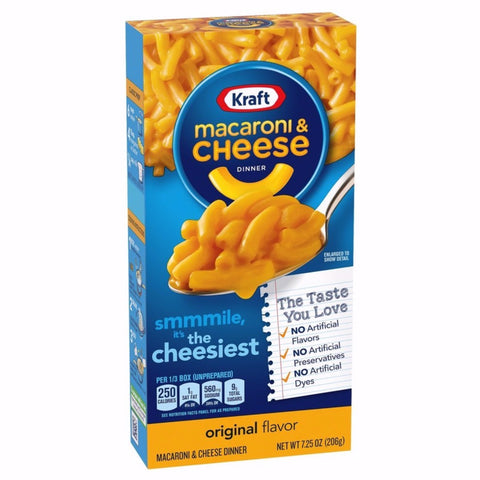Kraft Mac & Cheese Dinner 7.25oz (206g)