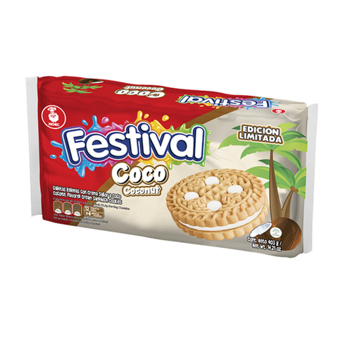 Noel Festival Coconut Flavored Cookies 14.21oz (403g)