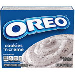 Jell-O Oreo Cookies N Creme Pudding 4.2oz (119g)