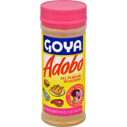 Goya Adobo All Purpose Seasoning With Saffron 8oz (226g)
